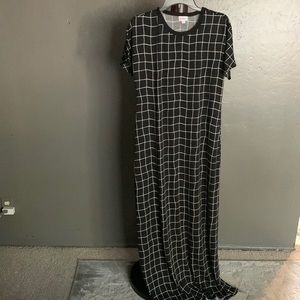 Lula rock  Striped  pleated MAXI DRESS